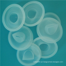 Peças de borracha de silicone moldado transparente comestível